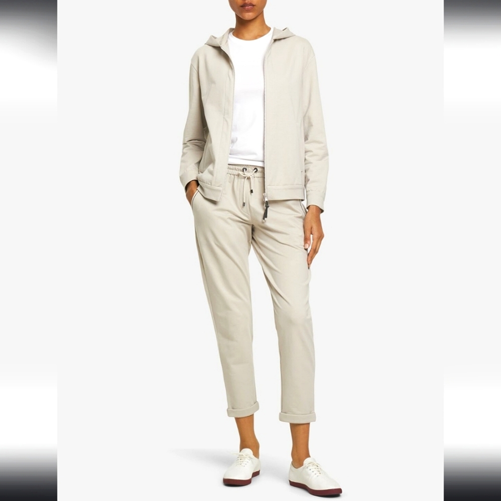 Brunello Cucinelli Tailored Cuffed Sweatpants Beige Medium